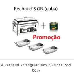 Rechaud Fondue Inox